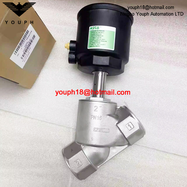 E290A086 ASCO G2 Air Operated Angle Seat Valve