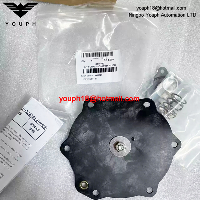 C140742 ASCO KIT FOR G353G050/051 Pulse Jet Valve Rebuild Kit