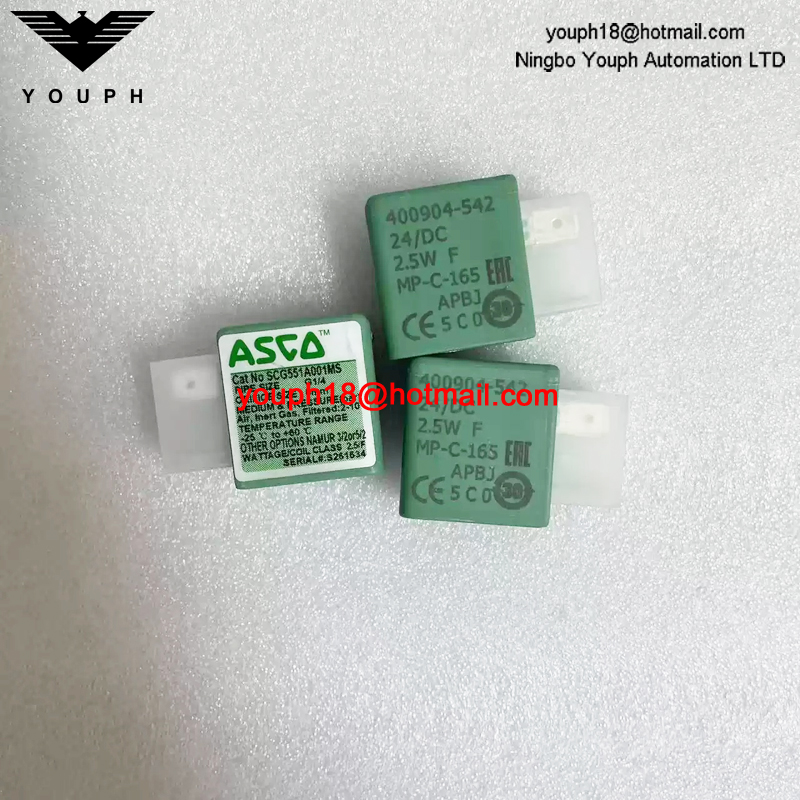400904-542 ASCO Solenoid Valve SCG551 24VDC Coil