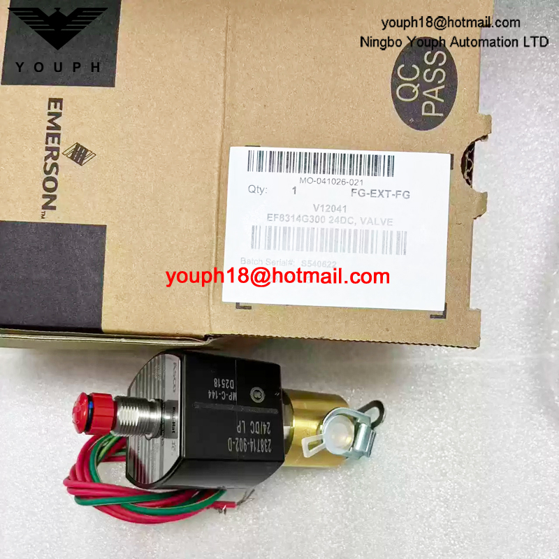 EF8314G300 24DC ASCO 1/4NPT Explosion-Proof Solenoid Valve