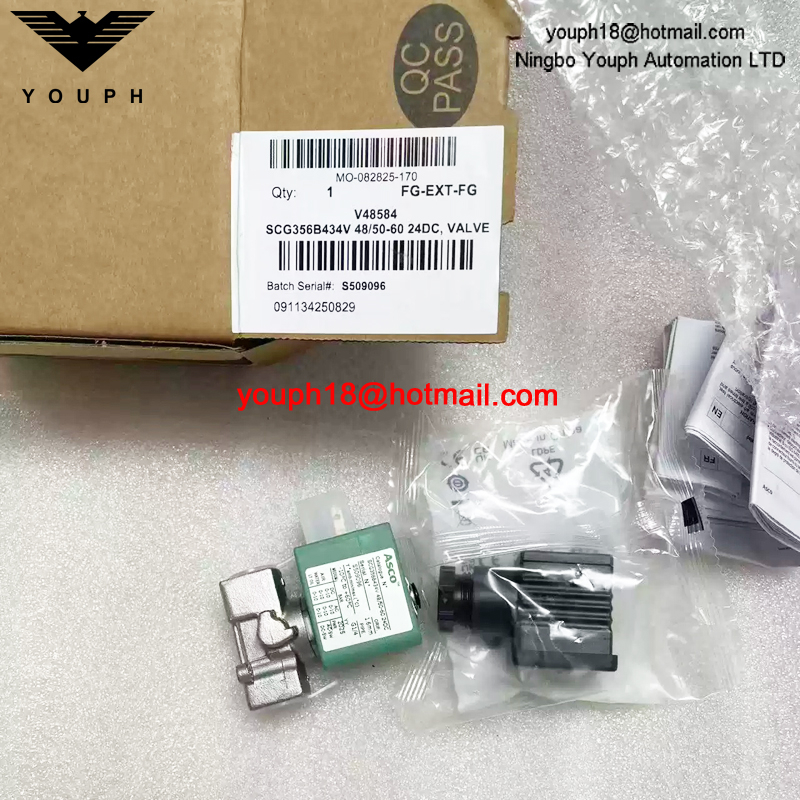 SCG356B434V 24DC ASCO G1/4 Solenoid Valve