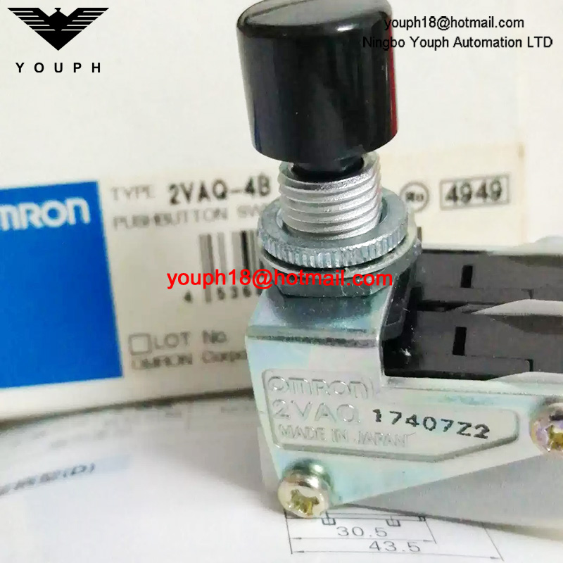 2VAQ-4B Omron Push Button Switch