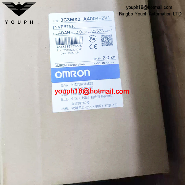 3G3MX2-A4015-ZV1 3G3MX2-A4004-ZV1 Omron Frequency Inverter
