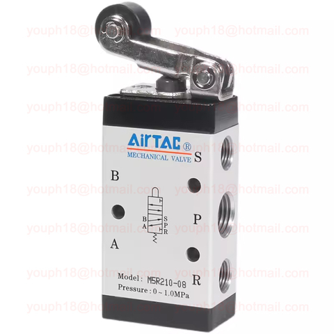 Airtac M5R210-08 G1/4" M5 Series Roller Type Control Valve