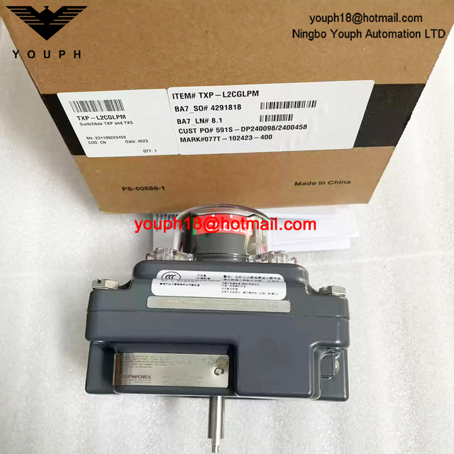 TXP-L2CGLPM Emerson TOPWORX 1/2NPT Position Limit Switch