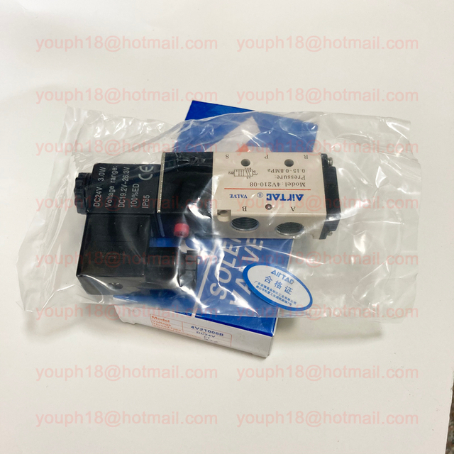 Airtac 4V210-06 G1/8" 4V200 Series Solenoid Valve