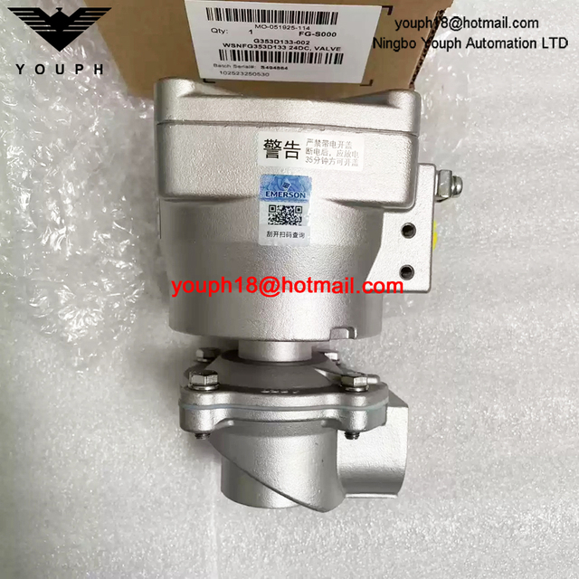 WSNFG353D133 24DC ASCO G1 Ex-Proof Pulse Jet Valve