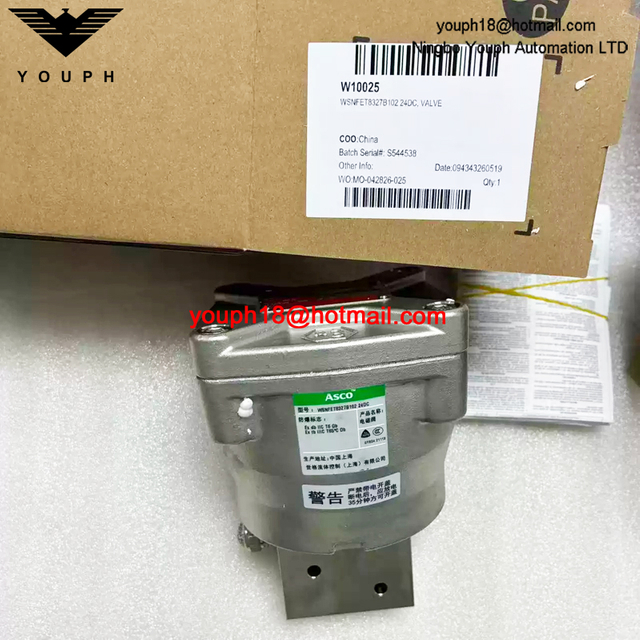 WSNFET8327B102 24DC ASCO 1/4NPT Explosion-Proof Solenoid Valve