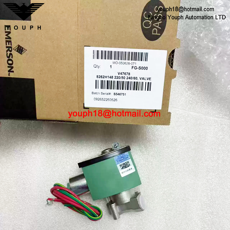 8262H148 220/50 240/60 ASCO 1/4NPT Solenoid Valve