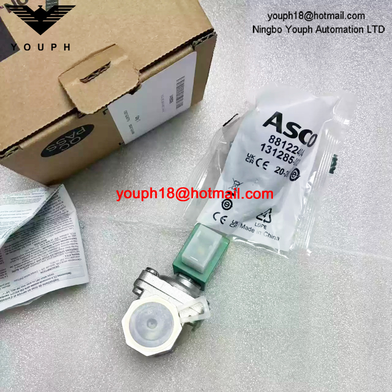 SCG238D102V 24DC ASCO G1/2 Stainless Steel Solenoid Valve