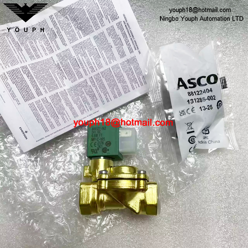 SCE238D002 24DC ASCO G1/2 0.3-10bar Solenoid Valve
