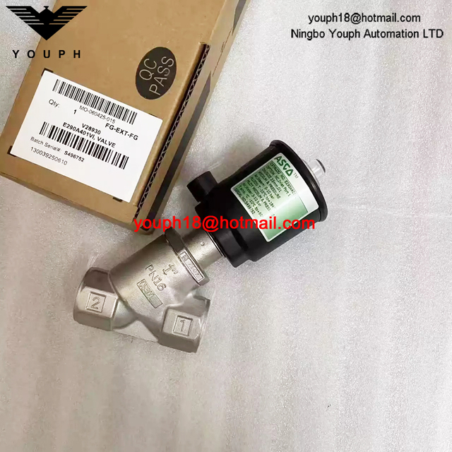 E290A401VI ASCO G1(DN 25) Air Operated Angle Seat Valve
