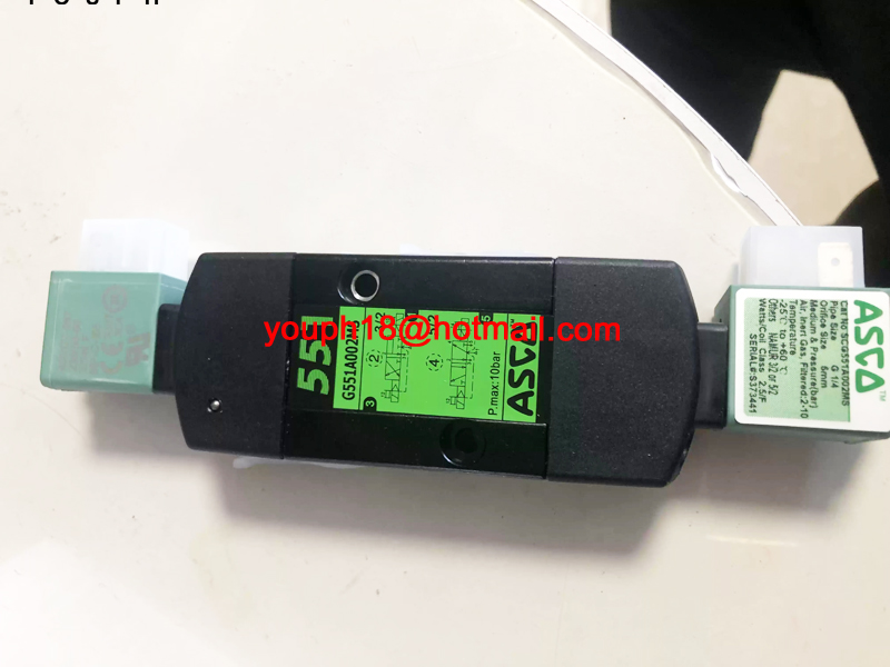 SCG551A002MS 230/50 ASCO G1/4 Solenoid Valve
