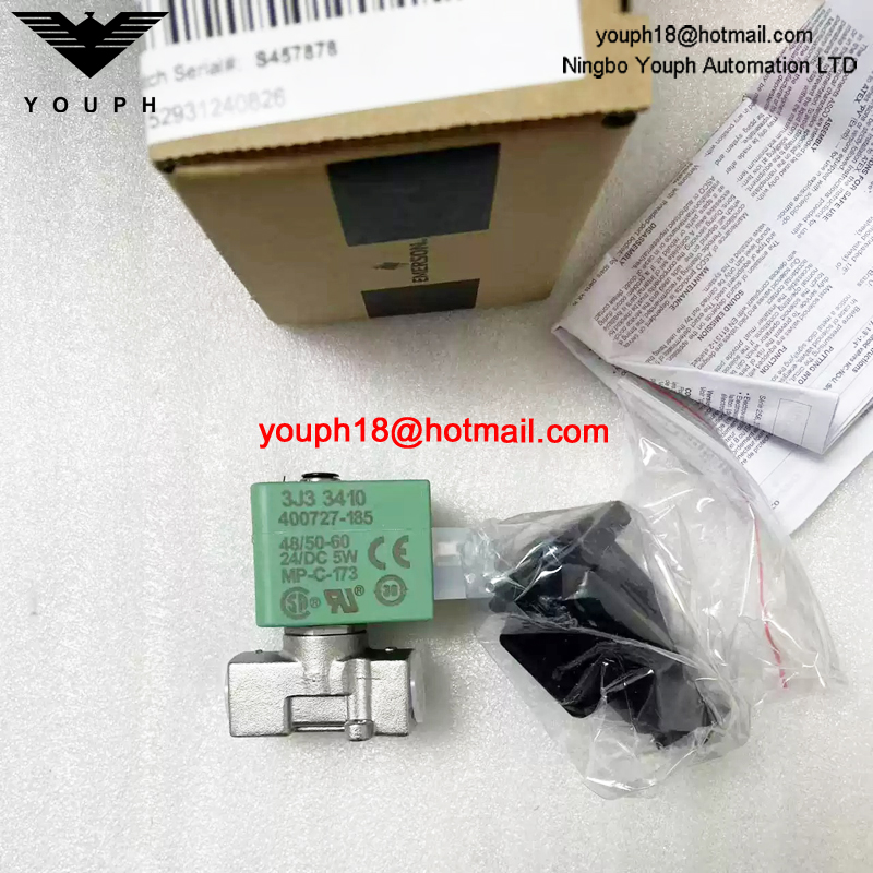 SCG356B434VMS 24DC ASCO G1/4 Stainless Steel Solenoid Valve
