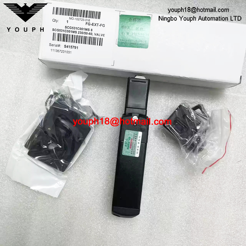 SCG531C001MS 230/50 ASCO Solenoid Valve G1/4 733820078630