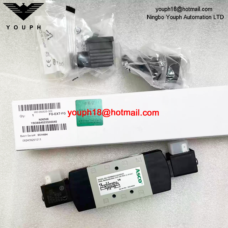 YB3BB4522G00040 ASCO G3/8 220VAC Solenoid Valve