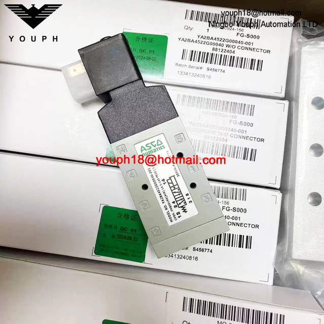 YA2BA4522G00040-001 ASCO G1/4 220VAC Solenoid Valve