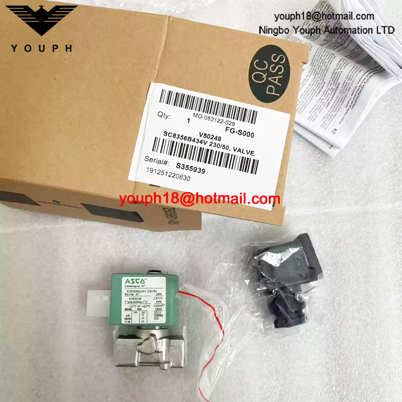 SC8356B434V 230/50 ASCO 1/4NPT Electromagnetic Valve