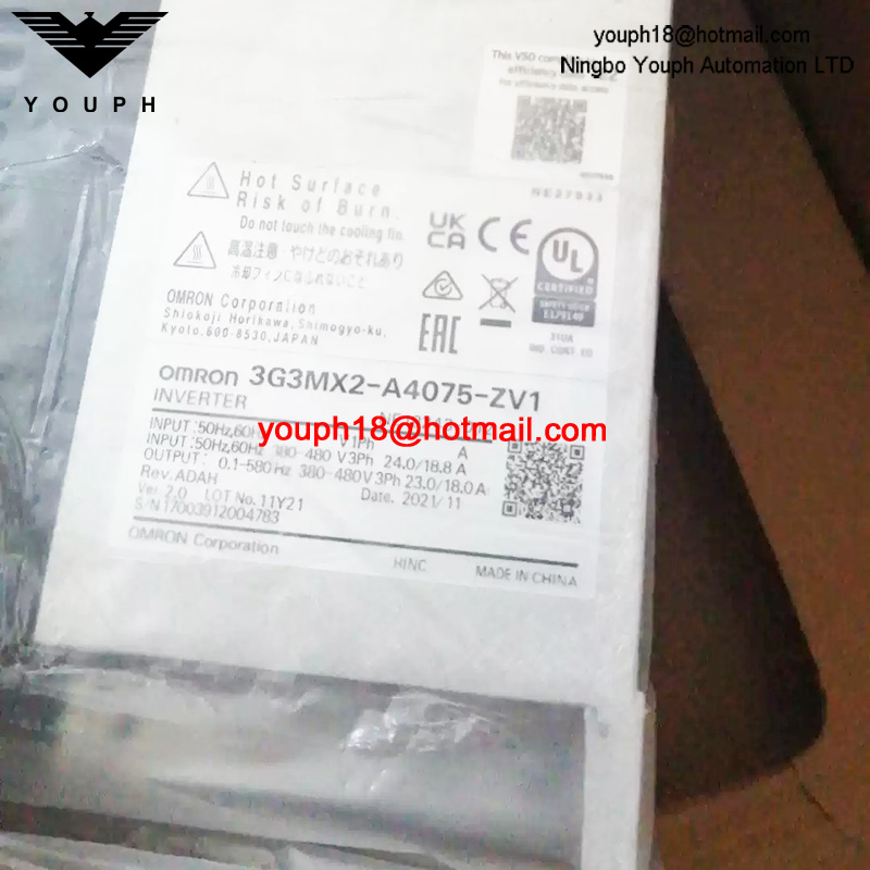 3G3MX2-A4075-ZV1 Omron Variable Frequency Drive