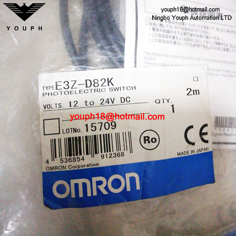 E3Z-D82K Omron Sensor