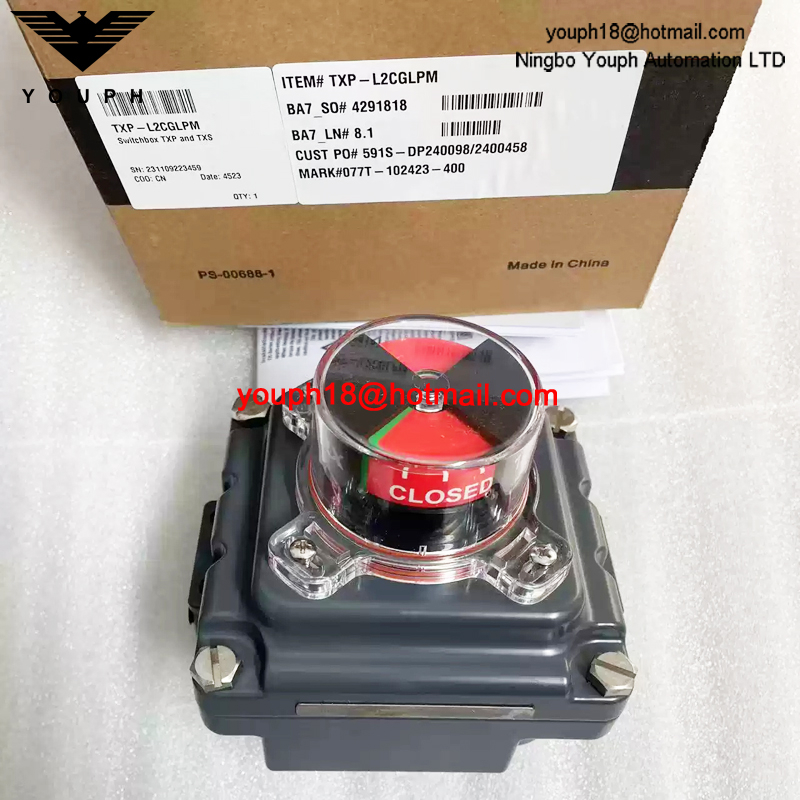 TXP-L2CGLPM Emerson TOPWORX 1/2NPT Position Limit Switch
