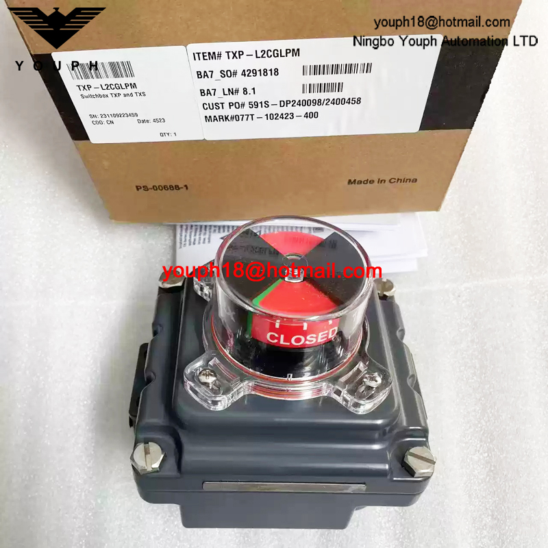 TXP-L2CGLPM Emerson TOPWORX 1/2NPT Position Limit Switch