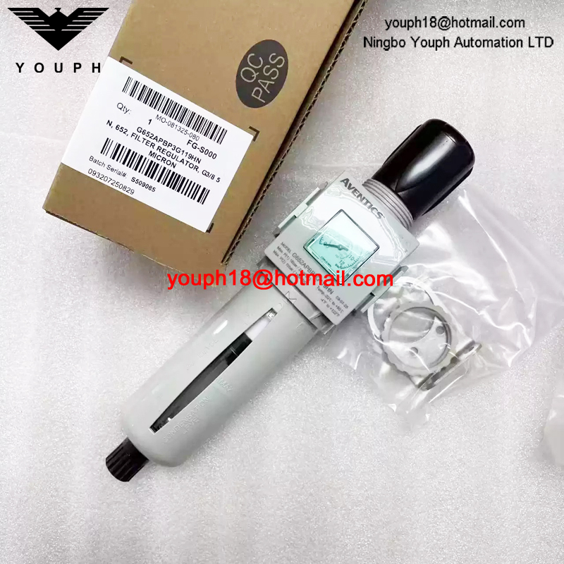 G652APBP3G119HN AVENTICS G3/8 Filter Pressure Regulator