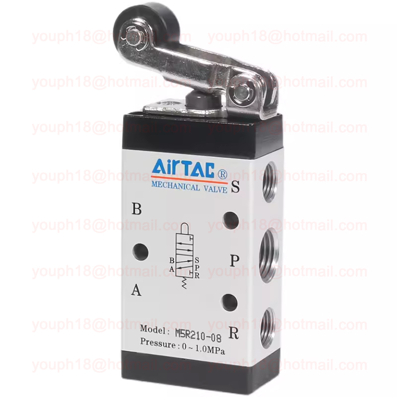Airtac M5R210-08 G1/4" M5 Series Roller Type Control Valve