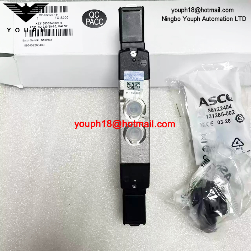 X531505384002FH ASCO G1/4 X531 5/2 230/50-60 Electromagnetic Valve
