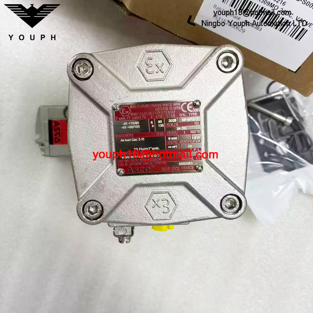 WSNF8551A309MO 24DC ASCO 1/4NPT Ex-Proof Solenoid Valve