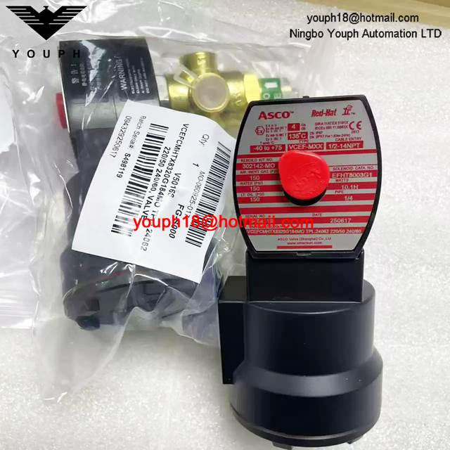 VCEFCMHTX8320G184MO 220/50 ASCO 1/4NPT Explosion-Proof Solenoid Valve