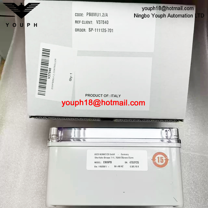 E909PB8MU1.2 ASCO Pulse Jet Valve Controller