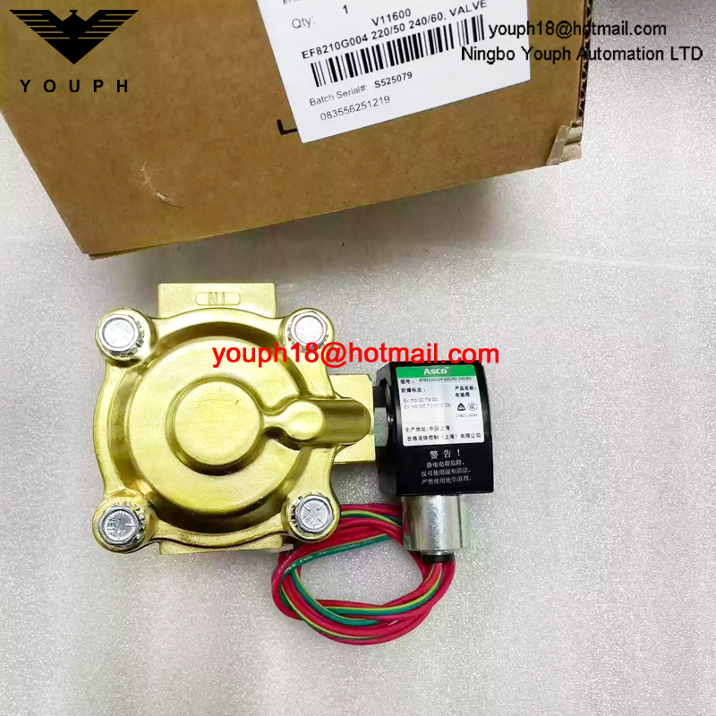EF8210G004 220/50 240/60 ASCO 1NPT Ex-Proof Solenoid Valve