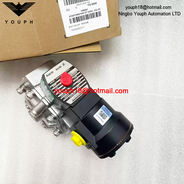 VCEFCM8210G127 24DC ASCO 1 1/2NPT Explosion-Proof Solenoid Valve