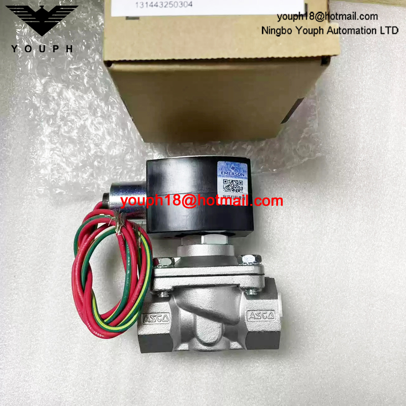 EF8210G088 220/50 ASCO 3/4NPT Stainless Steel Solenoid Valve