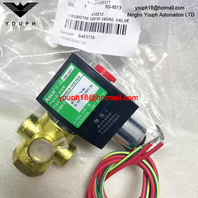 EF8320G186 220/50 ASCO 1/4NPT Electromagnetic Valve