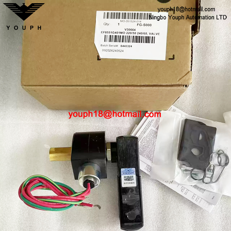 EF8551G401MO 220/50 ASCO 1/4NPT Solenoid Valve