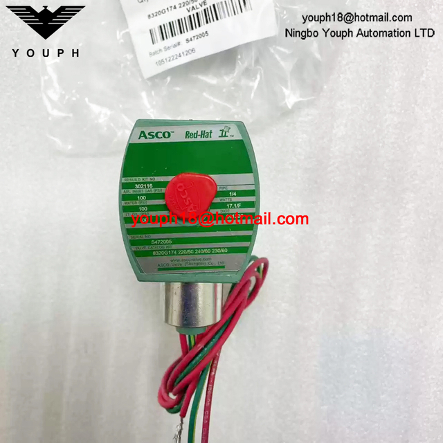 8320G174 220/50 ASCO NPT1/4 Solenoid Valve