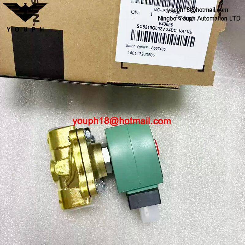 SC8210G002V 24DC ASCO 1/2NPT Solenoid Valve