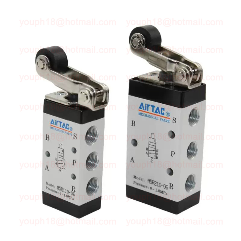 Airtac M5R110-06 G1/8" M5 Series Roller Type Control Valve