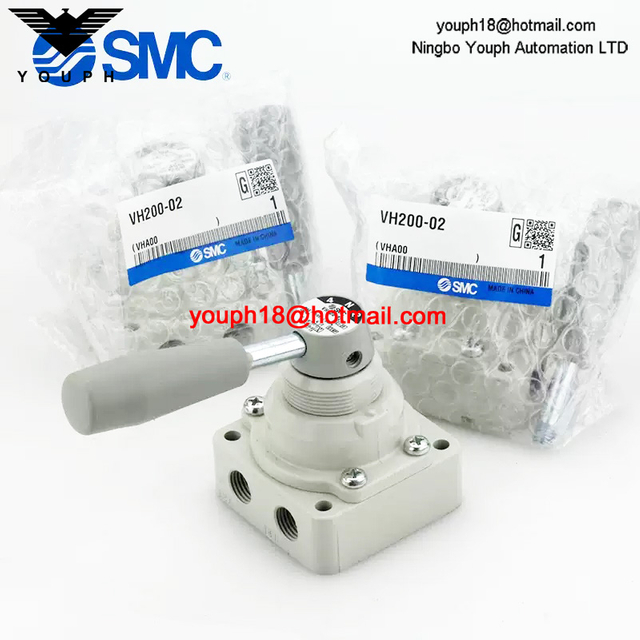 VH200-02 VH211-02 VH212-02 SMC Valve Manual Directional Control Valve