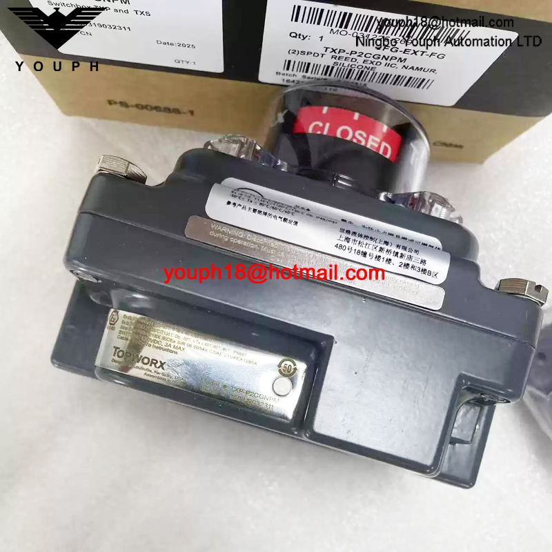 TXP-P2CGNPM Emerson TOPWORX 1/2NPT Position Limit Switch