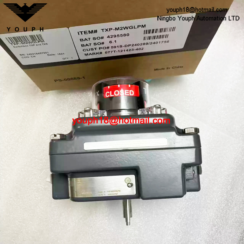TXP-M2WGLPM Emerson TOPWORX 1/2NPT Limit Switch
