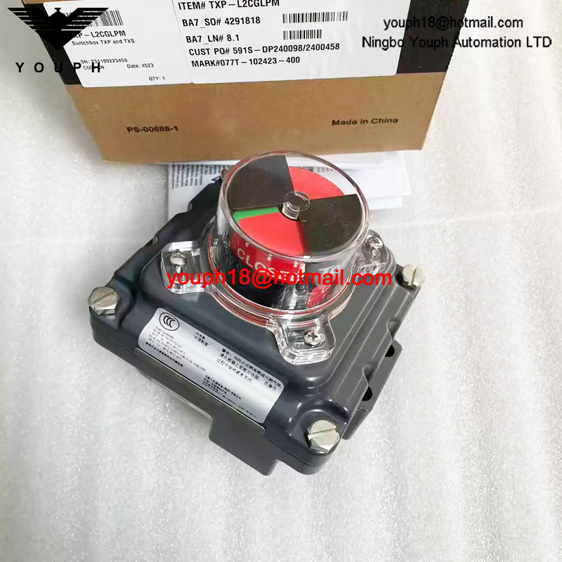 TXP-L2CGLPM Emerson TOPWORX 1/2NPT Position Limit Switch
