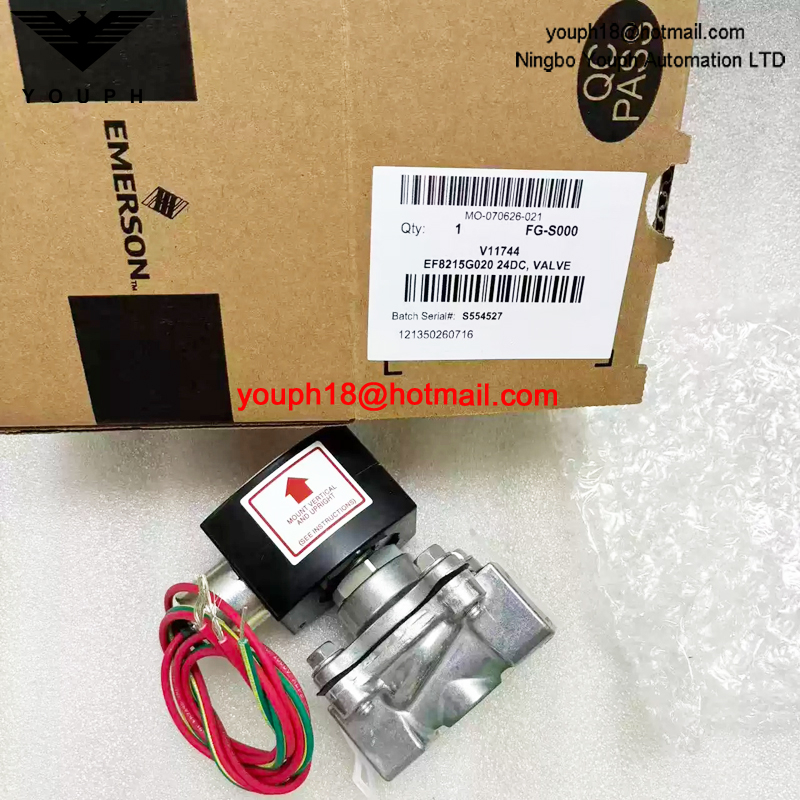 EF8215G020 24DC ASCO 1/2NPT Explosion-Proof Gas Solenoid Valve