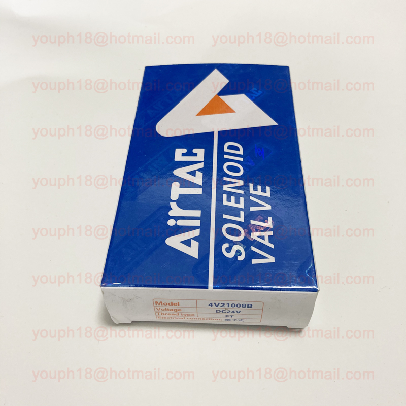 Airtac 4V210-08 G1/4" 4V200 Series 5/2 Way Solenoid Valve