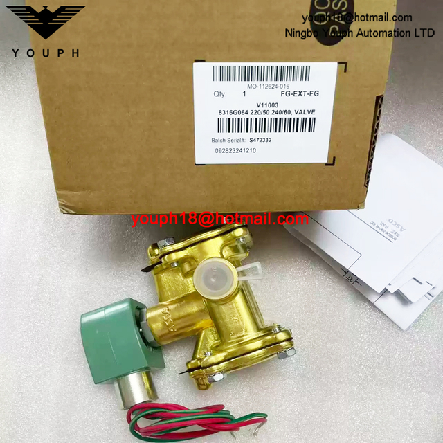 8316G064 220/50 ASCO 1/2NPT Electromagnetic Valve