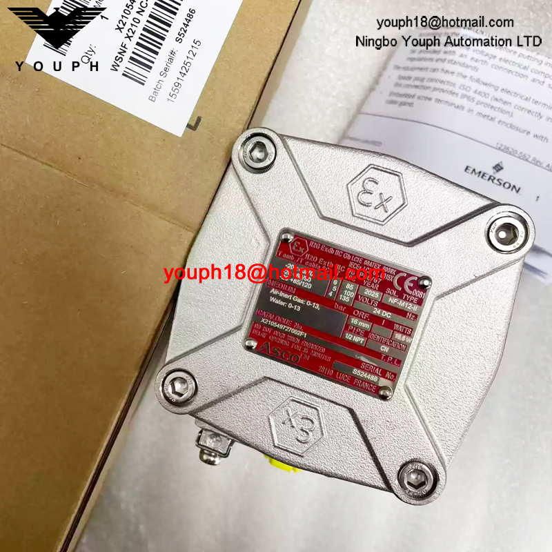 X210549727002F1 ASCO 1/2NPT Ex-Proof Solenoid Valve