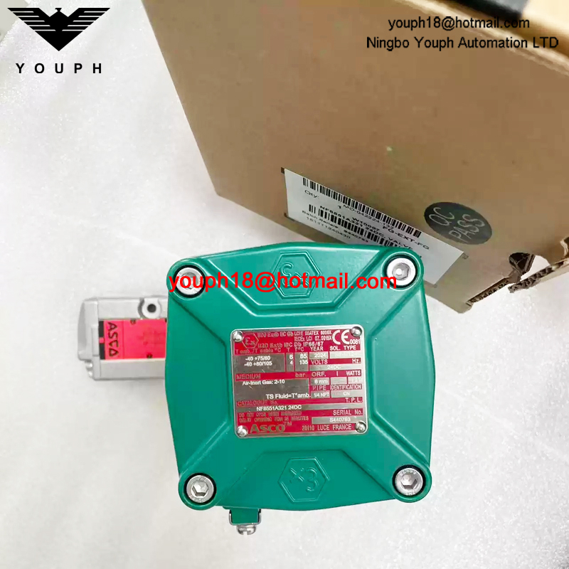 NF8551A321 24DC ASCO 1/4NPT Explosion-Proof Solenoid Valve