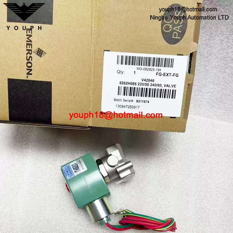 8262H086 220/50 ASCO 1/4NPT Electromagnetic Valve